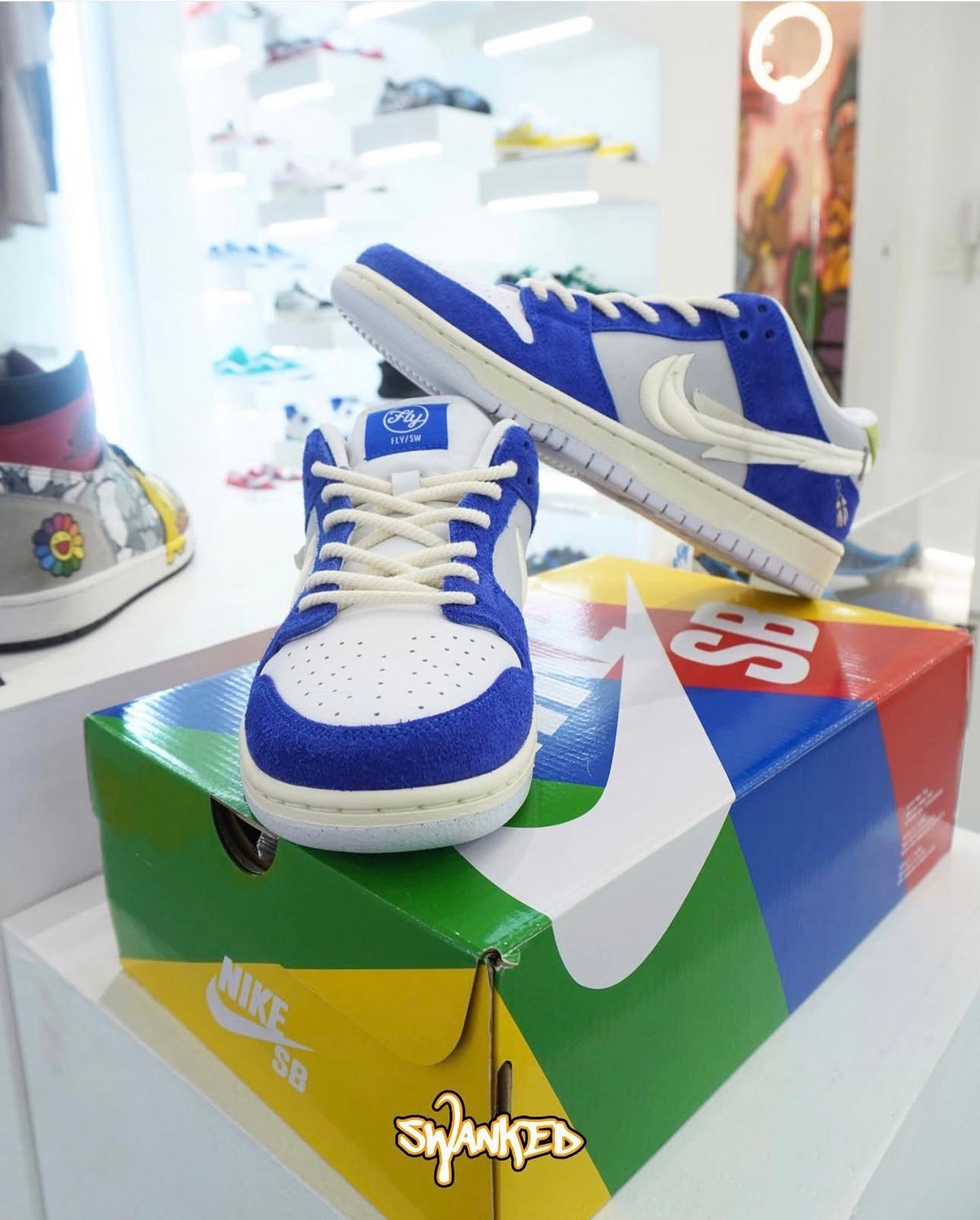 Fly streetwear SB Nike Dunk Low ( Gardenia)