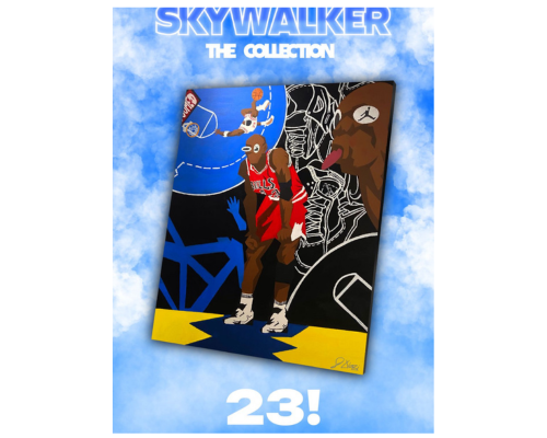 Micheal Jordan 23 Painting