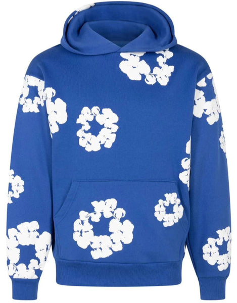 DENIM TEARS The Cotton Wreath Sweatshirt Royal Blue