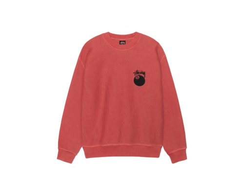 Stussy "8 Ball" Pigment Dyed Guava