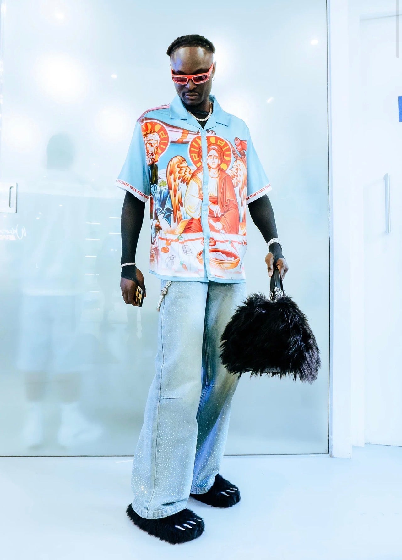 FLUX Luxury Couture Most High Silk Shirt