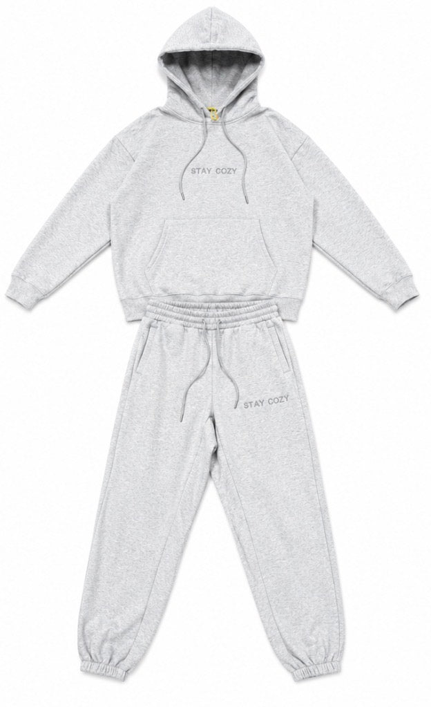 Stay Cozy Set (Heather Grey)