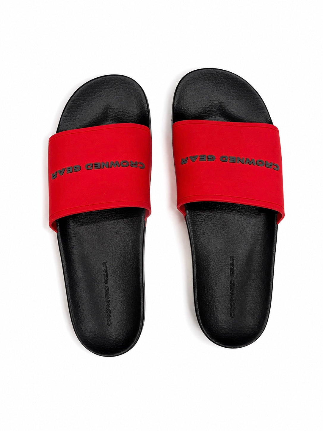Crowned Gear Slide (Black/Red)