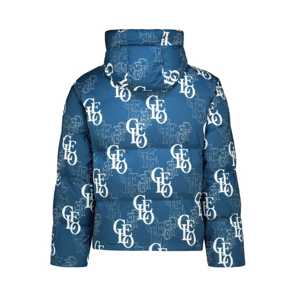 CLEO Classic Gears Monogram Puffer Jacket