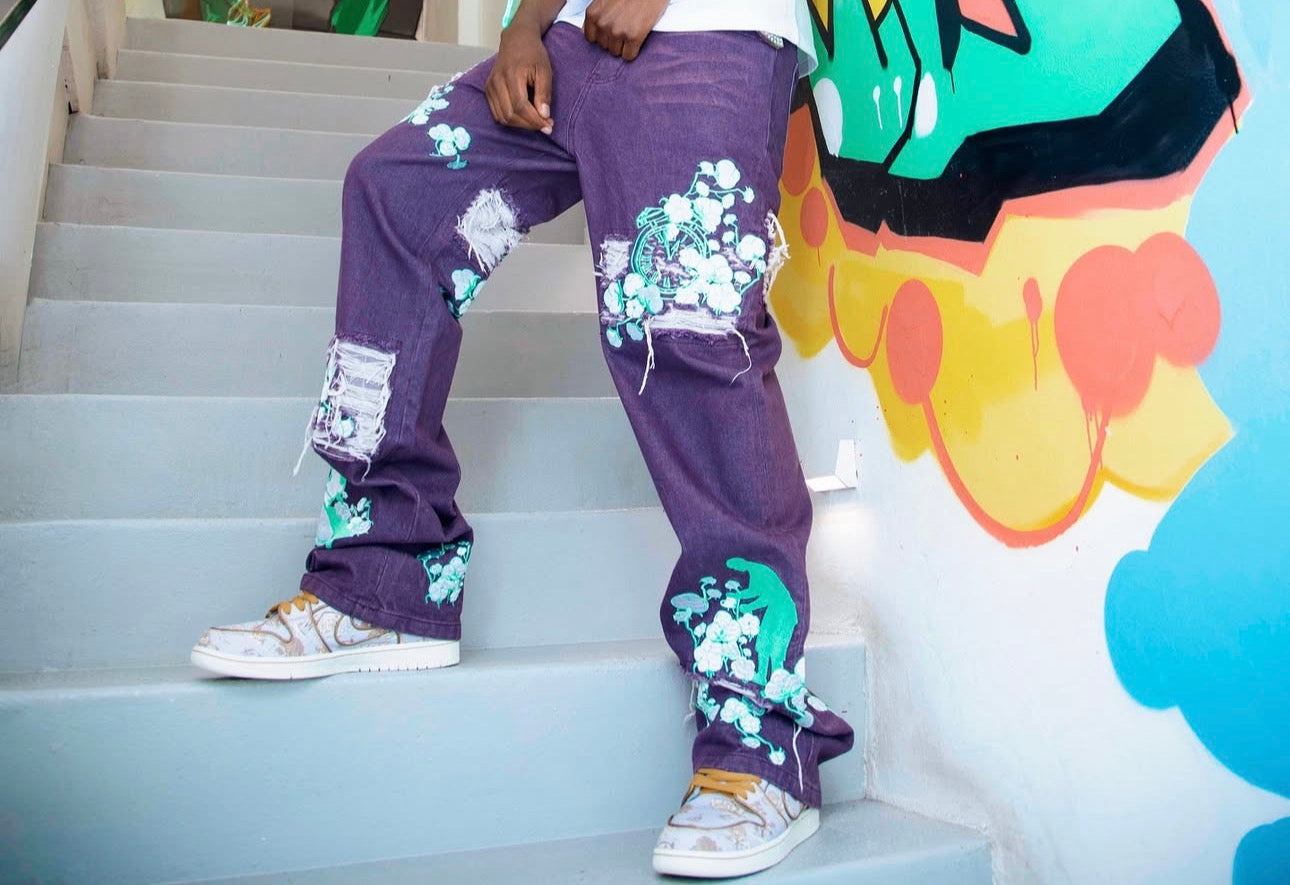 101 Avenue Denim Purple