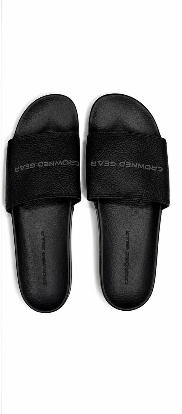 Crowned Gear Slides (Black)