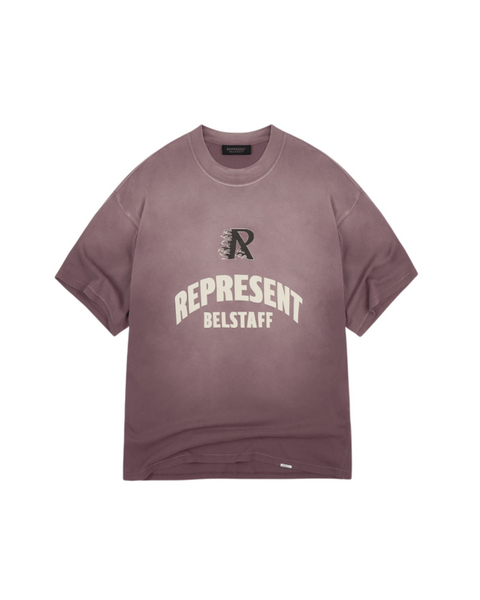 REPRESENT X BELSTAFF FAME PHOENIX T-SHIRT PLUM