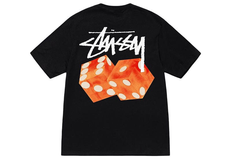 STUSSY DICD OUT TEE BLACK