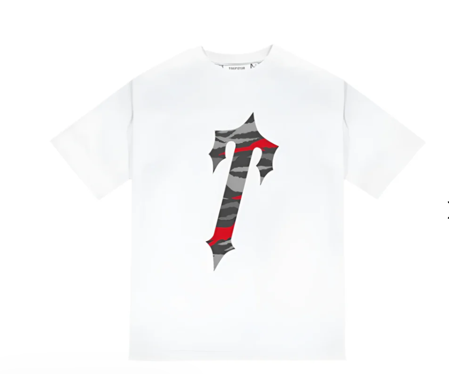 Trapstar Decoded All Terrain Tee 'White Red Camo