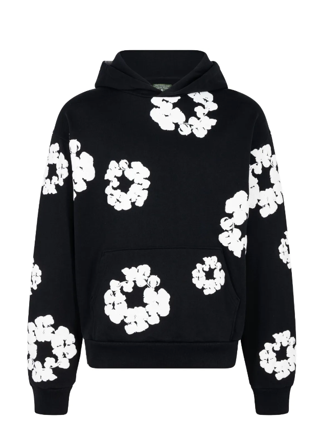 Denim tears black hoodie