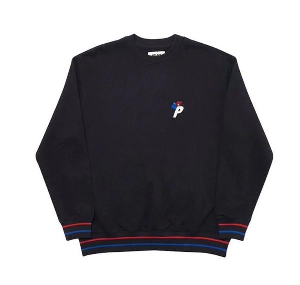 Palace Bunning Man Crewneck 'Black'