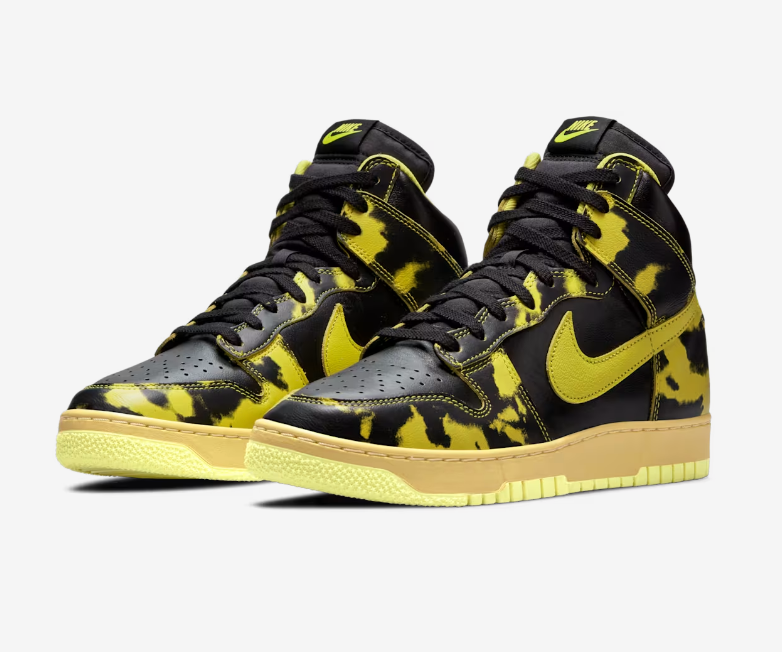 Dunk High 1985 Yellow Acid Wash