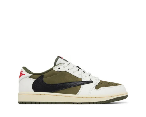 Air Jordan 1 Retro Low X Travis Scott "Medium Olive"