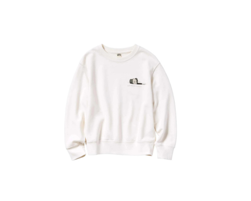 KAWS x Uniqlo Crewneck "White"