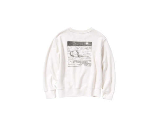 KAWS x Uniqlo Crewneck "White"