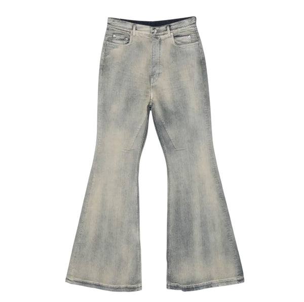 Rick Owens DRKSHDW
Bolan Bootcut faded-effect jeans