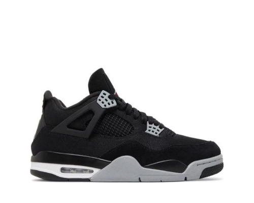 Air Jordan 4 Retro "Black Canvas"