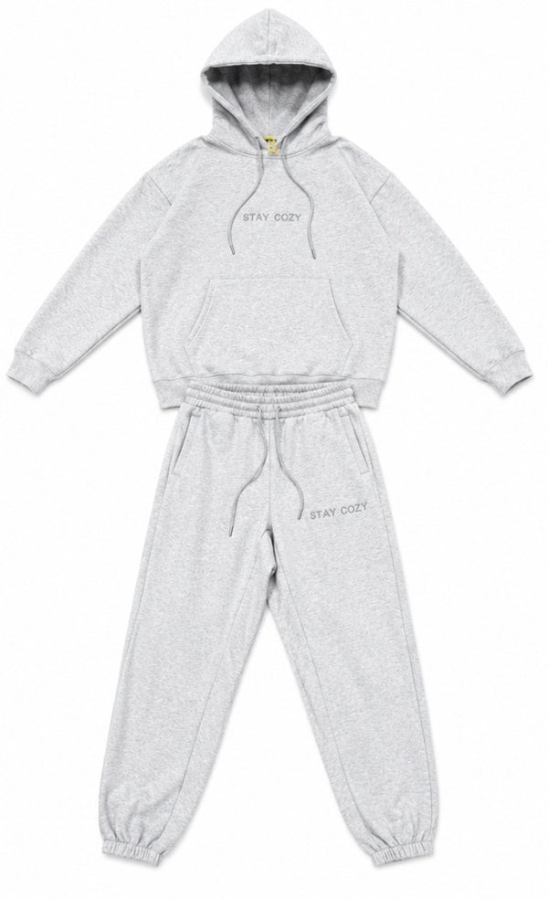 Stay Cozy Set (Heather Grey)