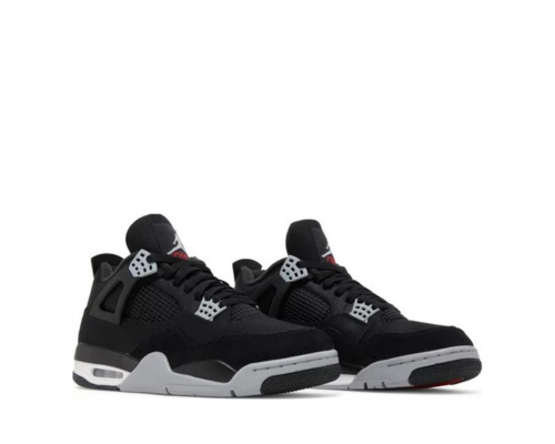 Air Jordan 4 Retro "Black Canvas"