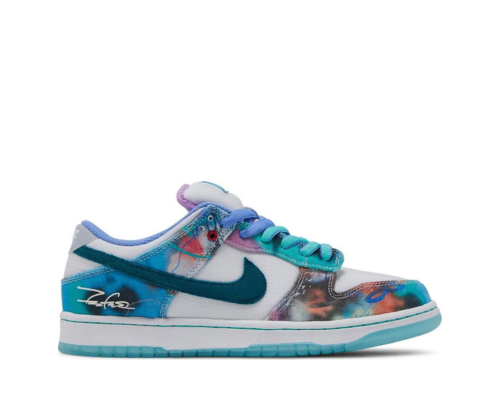 Futura Laboratories x Dunk low SB "Bleached Aqua"