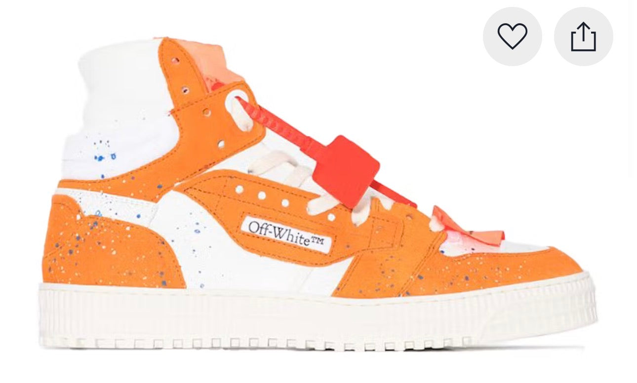 Offwhite Off-Court 3.0 high (Orange)