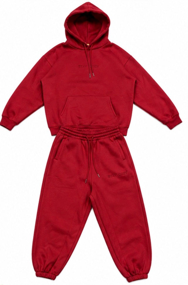Stay Cozy Set 2026 (Burgundy)