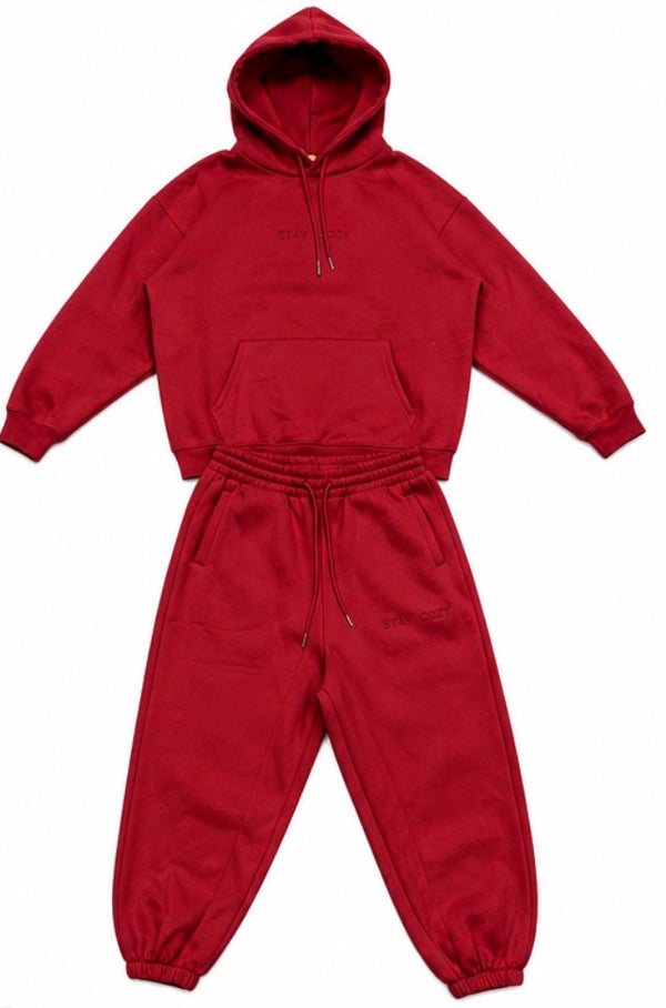 Stay Cozy Set 2026 (Burgundy)