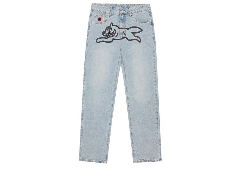 ICE CREAM RUNNING DOG JEANS LIGHT BLUE