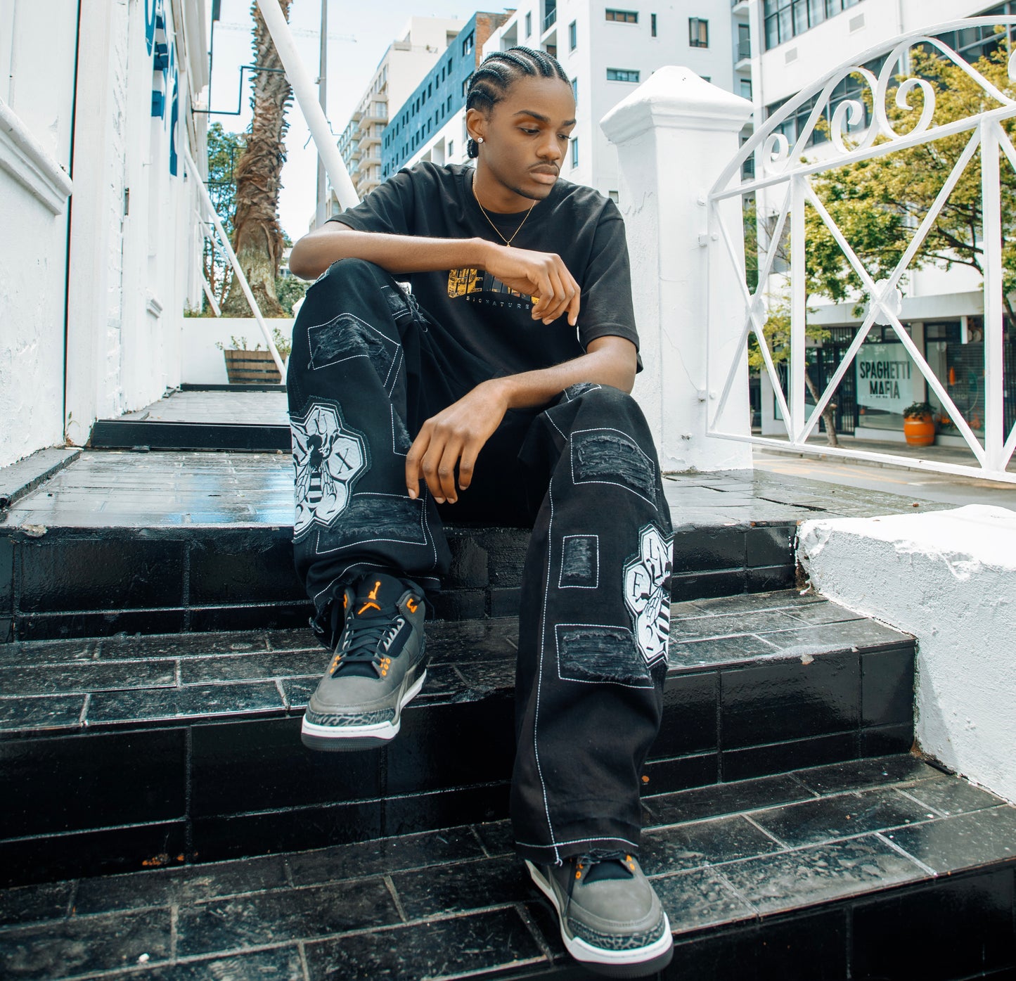 Flux Luxury Couture Black Denim