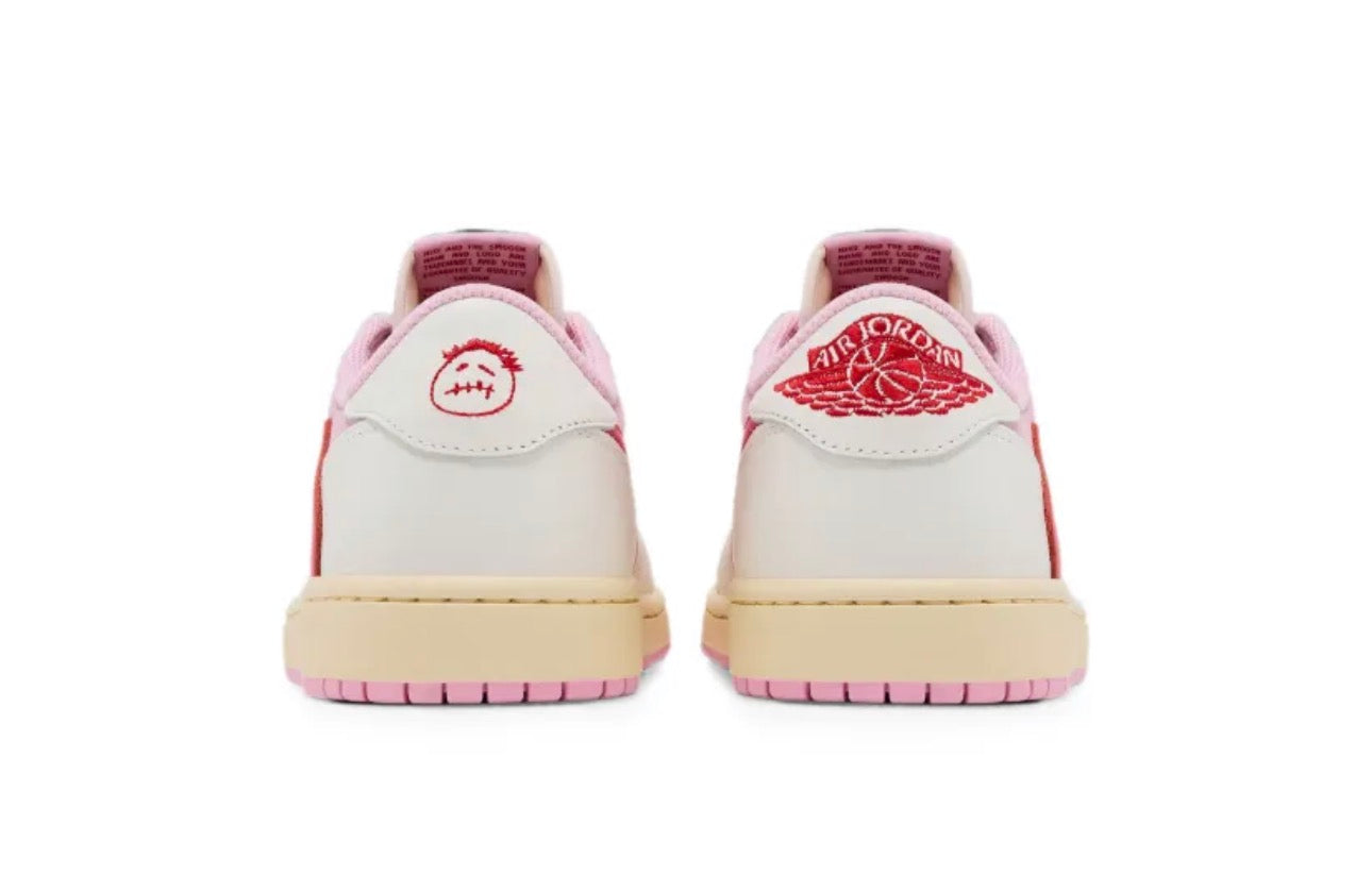 Air Jordan 1 Low x Travis Scott
Shy Pink and Tropical Pink