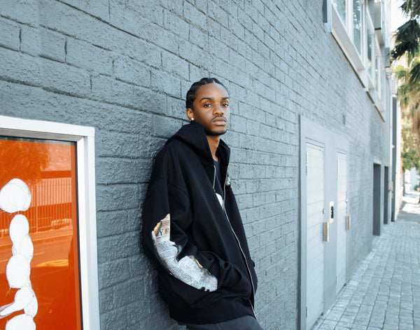 101 Avenue Black Hoodie