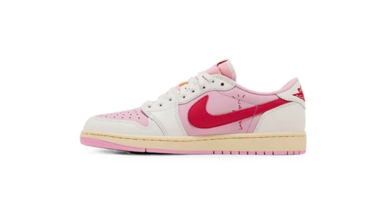 Air Jordan 1 Low x Travis Scott
Shy Pink and Tropical Pink