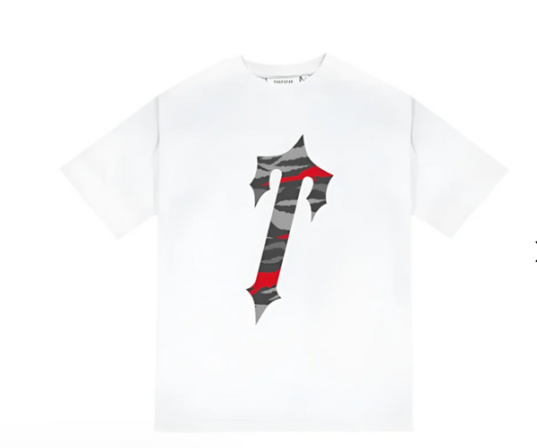Trapstar Decoded All Terrain Tee 'White Red Camo