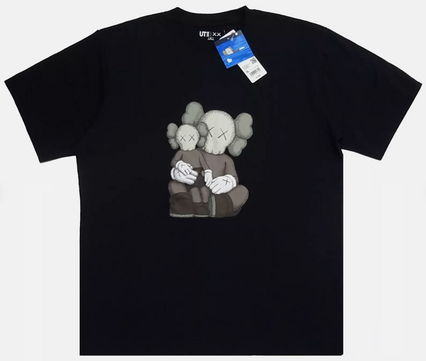Uniqlo x Kaws Short Sleeve Graphic Tee Black