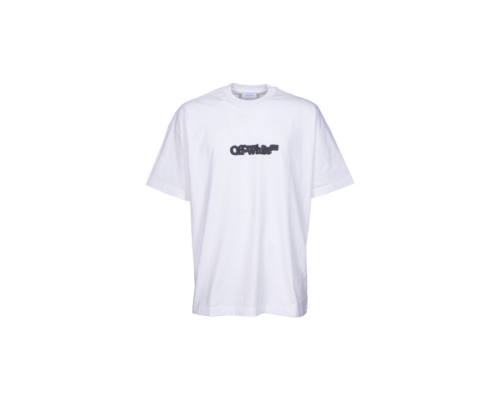 Off-White "Blur Logo" T-Shirt White/Black