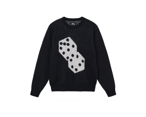 Stussy "Mohair Dice" Knit Sweater